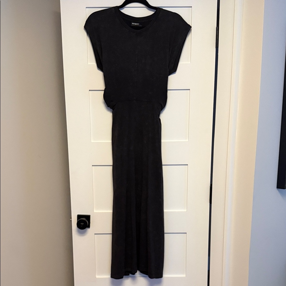 Desigual marbled black Maxi Dress